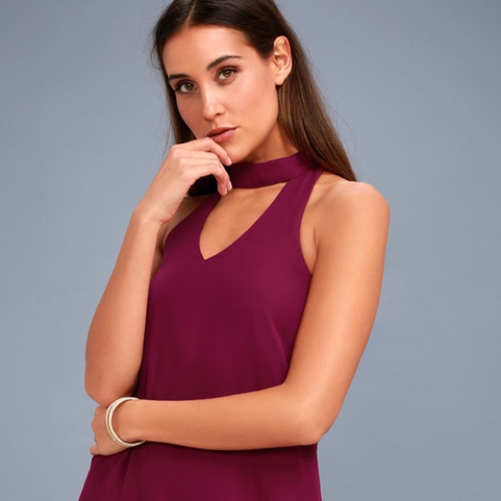 Groove Thing Magenta Swing Dress